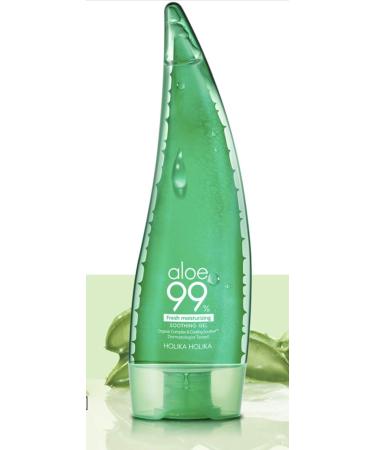 Holika Holika Aloe 99% Soothing Gel with 99% Aloe Leaf Juice from the Pristine Island of Jeju (55ml x 3) - Buy Online on GoSupps.com