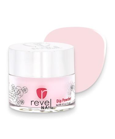 Revel Nail Dip Powder - Pink Powder Dip Nail Polish, Chip Resistant Dip Nail Powder with Vitamin E and Calcium, DIY Manicure Erica