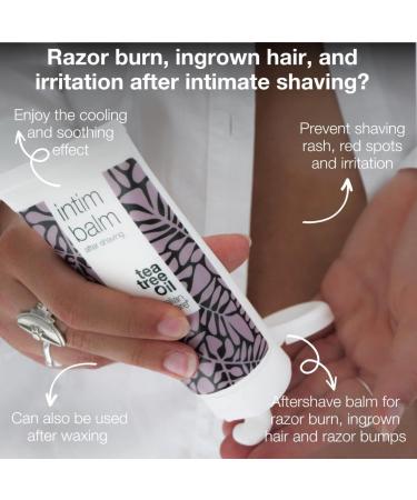 Australian Bodycare Intim Balm 200ml - Ingrown Hair Treatment & After Shave Balm - Buy Online on GoSupps.com