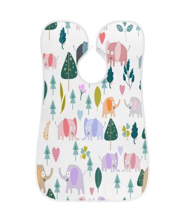 Elephants Tree Beard Bib Apron - Non-Stick Waterproof Hair Catcher for Men | Perfect Grooming Cape & Gift Idea - Buy Online on GoSupps.com