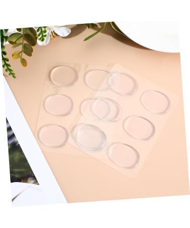 FRCOLOR 6 Pairs Transparent Heel Stickers - Anti-Slip Protective Feet Pads | Versatile Invisible Foot Stickers for Comfort & Support - Buy Online on GoSupps.com