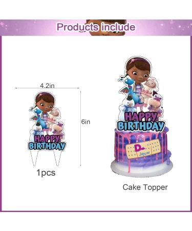 37Pcs Doc McStuffins Party Cake&Cupcake Toppers for Birthday Party Supplies Boys' Theme Birthday Party Decoration - Buy Online on GoSupps.com