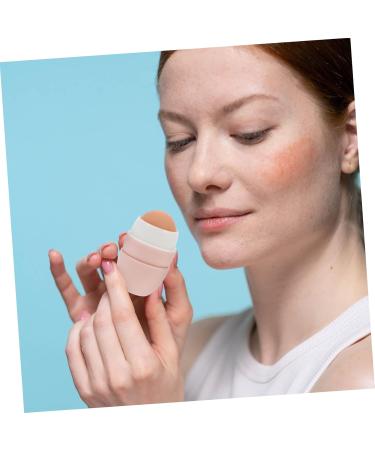 Beavorty Rolling Volcanic Stone Oil-absorbing Ball Face Cleaning Tools Skincare Products for Face for Face Oil Face Massager Roller Rolling for Oily Skin Face Oil Absorbing Tool 1 count (Pack of 1) Pink - Buy Online on GoSupps.com