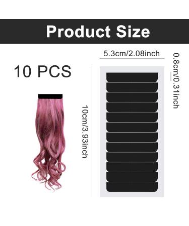 iwiio Hair Extension Tapes 240 Pieces Adhesive Replacement Tape for Hair Extensions Double Sided Adhesive Tape Extension Tabs Hair Tape Human Hair Extensions No Residue Beauty Tools - Buy Online on GoSupps.com