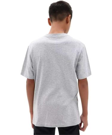 Vans Unisex Kids' K Classic T-Shirt - Grey (Athletic Heather-black Atj), Size 27.5 EU XL - Buy Online on GoSupps.com