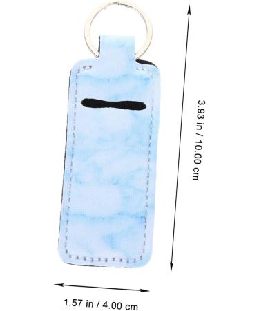  Mikinona Mikinona 10 Pieces Lipstick Kou Lanyards Key Chain Bracelet Lip Balm Pouch Keychain Lip Balm Ring Holder Elastic Neoprene Women Supplies - Buy Online on GoSupps.com