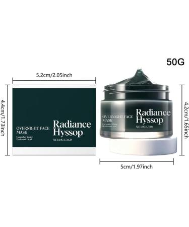 Soin Hydratant Pour Le Visage - Masque de Nuit Hydratant 50g Soin Apaisant et Nourrissant pour le Visage | pour Types de Peau Femmes Usage Nuit Quotidien Voyage Maison Saisonnier - Buy Online on GoSupps.com