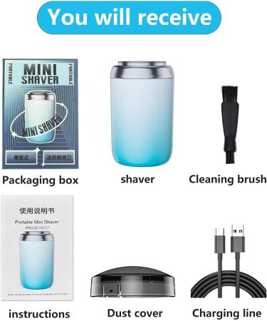 Buy Ladies Flawless Facial Hair Remover & Electric Shaver Set - Portable Rechargeable Wet/Dry Use for Eyebrows Beard Underarm Bikini - Buy Online on GoSupps.com
