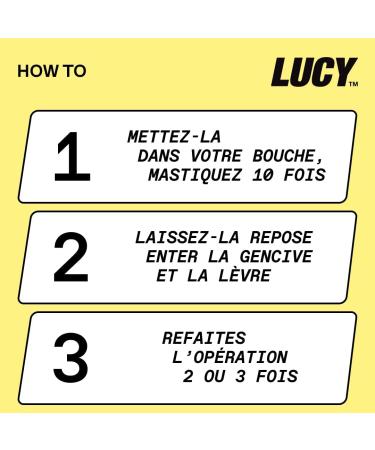 LUCY Nicotine Gum 4mg 100 Count | Mango Flavour | NPN 80108821 | Stop Smoking Aid | 10 pcs per Pack x 10 Packs - Buy Online on GoSupps.com