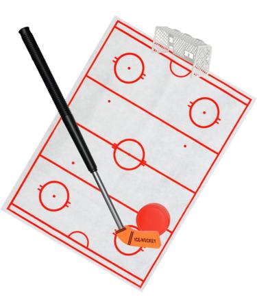 Yarnow Funny Hockey Slide Toys - Decompression Ice Hockey Pucks & Club Toy Ball - Buy Online on GoSupps.com