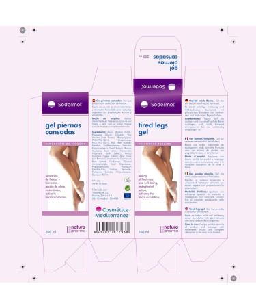 Arnica Cream 200ml - Cooling Gel for Tired Legs Swollen Legs & Varicose Veins Relief | Soothes Pain for Men & Women - Buy Online on GoSupps.com