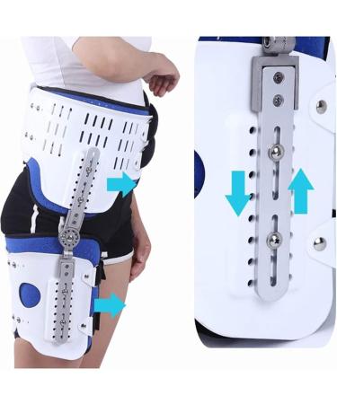 FoRes Hip Abduction Orthosis - Premium Hinged Hip Stabiliser Brace for Sciatic Nerve Pain Relief & Recovery | Support for Hip Groin Thigh & Hamstring - Buy Online on GoSupps.com