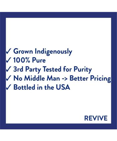 USDA Certified Organic Frankincense Essential Oil 30mL - 100% Pure Therapeutic Grade for Diffuser Aromatherapy Skin & Hair Care - Revive Essential Oils - Buy Online on GoSupps.com