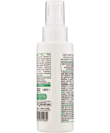 Omia Deo Vapo Eco Bio with Aloe Vera Natural Antiperspirant Intense Perspiration Deodorant Without Aluminum Salts and Gases Freshness for 24 hours Deodorant for Men and Women - 75 ml - Buy Online on GoSupps.com