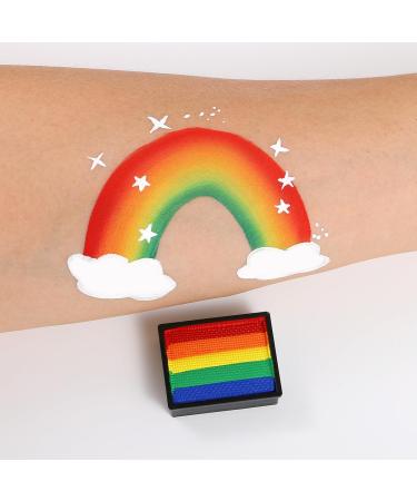 Buy Bowitzki 10g Split Cake Face Paint - Non-Toxic Rainbow Makeup for Kids & Adults - Professional Quality for Body Art - Buy Online on GoSupps.com