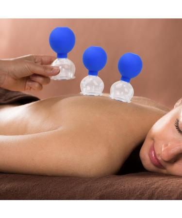 Professional NATUCE 5-Piece Cupping Glass Set | Real Glass Therapy Cups & Fascia Scraping Tools for Body & Neck - Buy Online on GoSupps.com