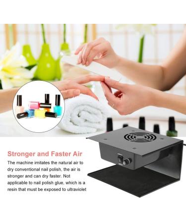 Hot & Cold Air Nail Dryer | 300W Gel Nail Dryer with Ventilation & Non-Slip Pad - Perfect for All Nail Types - Buy Online on GoSupps.com