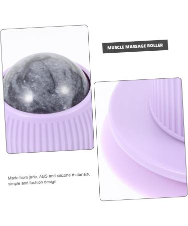 Healeved Rollerball Massager | Body Relaxation & Lymph Massage Device | Suction Cup Muscle Relief & Jade Pebble Gel Massage Ball - Buy Online on GoSupps.com