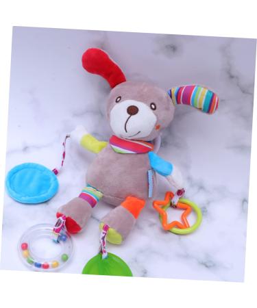 Shop Toyvian Baby Toys - Adorable Plush Crib Toys with Ring Bell for Infants - Size 1 - Buy Online on GoSupps.com