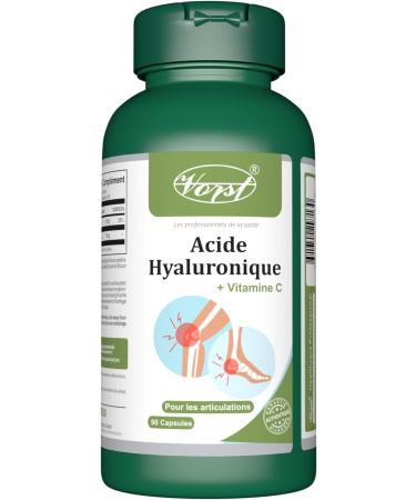VORST Hyaluronic Acid Supplement for Joints 3 x 90 Capsules | Powder Pills | High Molecular Weight | No Injections | 3 Bottles 270 count (Pack of 1) - Buy Online on GoSupps.com