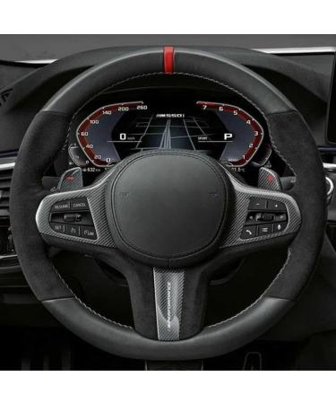 For BMW G30 G31 G32 G20 G21 G11 G12 G14 G15 G16 X3 G01 X4 G02 X5 G05 X7 G07 Car Steering Wheel Cover No-Slip Black Steering Wheel Protective Cover (Color : Blue Thread) - Buy Online on GoSupps.com