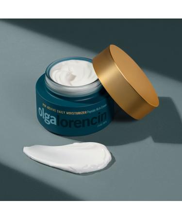 Olga Lorencin Pep-Revive Daily Moisturizer | Peptide Face Cream for Dull Dry Skin | Squalene & Avocado Oil | Firming & Plumping | 2 fl oz - Shop Internationally - Buy Online on GoSupps.com