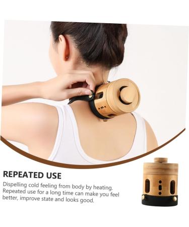 JECOMPRIS Smokeless Moxibustion Jar Tool - Bamboo Tube Massage & Thunder Fire Therapy - Ideal Christmas Gifts - International Shipping Available - Buy Online on GoSupps.com