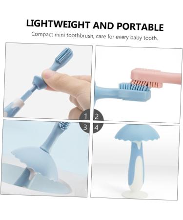 Tovinanna 3 Sets Toothbrush Bite Toy for Babies | Oral Care & Accessories for Children | BPA-Free Bristles & Safe Design - Buy Online on GoSupps.com