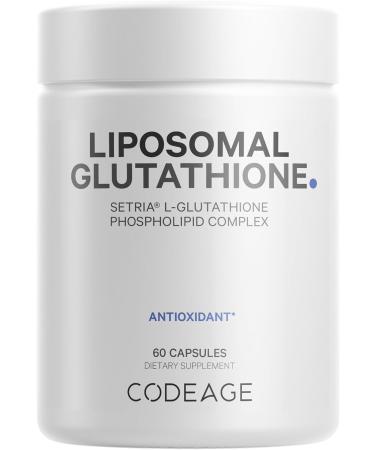 CodeAge Antioxidant Lipsomal Glutathione 60 Capsules - Buy Online on GoSupps.com