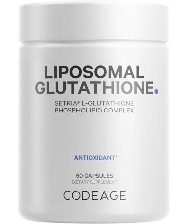 CodeAge Antioxidant Lipsomal Glutathione 60 Capsules