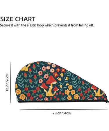 Super Absorbent Microfiber Hair Towel Wrap for Women - Quick Dry Coral Velvet for Long Curly & Thick Hair - Buy Online on GoSupps.com