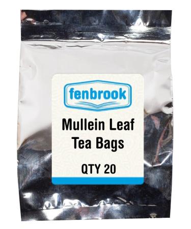 Mullein Leaf Tea Bags 20 Teabags by Fenbrook