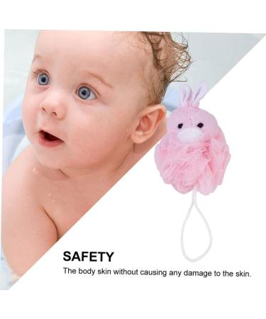 Angoily 6 Pcs Cartoon Bath Mesh Sponge Loofahs - Dead Skin Clean Pouf & Back Massager | International Shipping - Buy Online on GoSupps.com