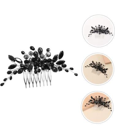 MAGICLULU Bridal Hair Side Comb Side Hair Combs Wedding Hair Comb Hair Pins Gold Hair Clips Wedding Rhinestone Hair Comb Bride Hair Accessories for Women Bridal Hair Comb The Flowers Hairpin - Buy Online on GoSupps.com