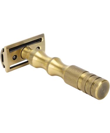 SYUULCOI Manual Beard Trimmer Double Replaceable Blades Prevent Slip Safe Men Beard Trimmer Tool for Home Travel - Buy Online on GoSupps.com