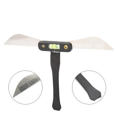 Eyebrow Ruler Caliper Stainless Steel Semi Permanent Makeup Template - Buy Online on GoSupps.com