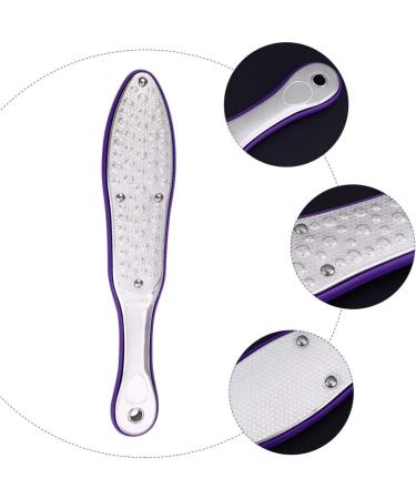 Heallily Professional Foot File - Stainless Steel Double-Sided Kallus Remover for Cracked Heels & Hard Skin - Ideal for Pedicure - Buy Online on GoSupps.com
