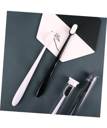 ULTECHNOVO Portable 2pcs White Household Bristle Toothbrush - Eco-Friendly Dental Care for All Ages - Buy Online on GoSupps.com