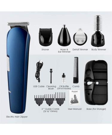 Buy Men's Hair Clippers & Beard Trimmers | Multifunctional Grooming Kits & Scissors Set for Perfect Haircuts - Buy Online on GoSupps.com