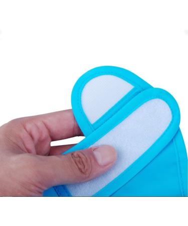 Waterproof Adult Bibs With Pocket Silicone Washable Clothing Protector Reusable Apron Mealtime Crumb Catcher for Elderly Disability Patient Stroke Facial Paralysis - Buy Online on GoSupps.com