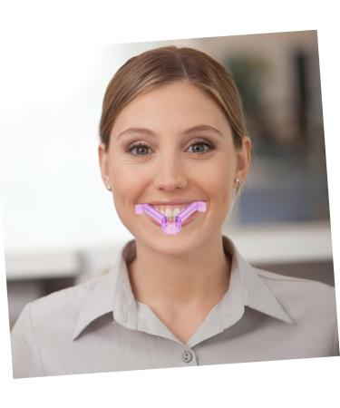 FOMIYES Lip Muscle Trainer Lift Lift Tightener Muscle Lips Trainer Oral Exerciser Mouth Muscle Massager Lips Smile Corrector Mouth Muscle Exerciser Mouth Muscle Tightener 9.30X7.70X1.50CM Purple - Buy Online on GoSupps.com