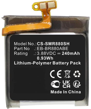 Buy EB-BR860ABY EB-BR880ABY Replacement Battery 240mAh Compatible with SM-R885 SM-R880 - International Shipping Available - Buy Online on GoSupps.com