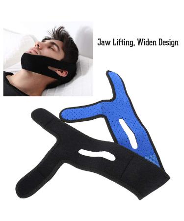 Unisex Anti Snoring Chin Strap | Jaw Support Belt for Snore Relief | Facial Lifting Sleep Aid for Men and Women - Buy Online on GoSupps.com