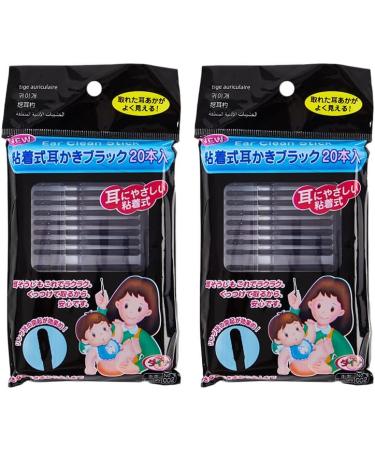XIDAJIE Disposable Sticky Ear Swabs Pick - 20/40/80Pcs/Pack Wax Removal Tool Kit for Adults & Children - 3 Bag Options Available - Buy Online on GoSupps.com