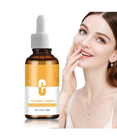 20% Vitamin C Serum for Face with Hyaluronic Acid Reduce Pigmentation for Face Boost Skin Collagen Anti Aging & Wrinkle Facial Serum Brighten Hydrate & Plump Skin Dark Spot Remover for Face