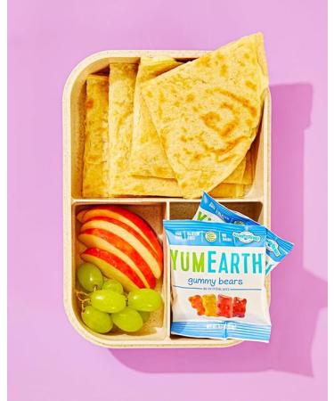 YumEarth Organic Gummy Bears - Gluten Free & Non-GMO Fruity Snack Packs (15 Pack) - Buy Online on GoSupps.com