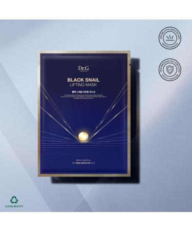 Shop Dr.G Black Snail Lifting Mask Set (5pk) - Revitalize Your Skin | International Shipping Available - Buy Online on GoSupps.com