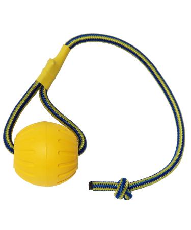 Ball with rope dog toys flee durafoam ball dog toys dog-water swimmer toy ball Small means Large dog sacrifice toys (9 cm) Grande Boule - Buy Online on GoSupps.com