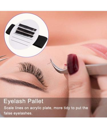 Portable False Eyelash Tray with Straps - Perfect for Eyelash Extensions & Grafting | Acrylic Eyelash Support for International Shipping - Buy Online on GoSupps.com