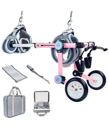 Pet Supplies Hip & Joint Care for Dogs Dog Wheelchair Back Legs Disabled Dog Cat Pet Sports & Outdoors Assisted Walk Hind Legs Rehabilitation Small